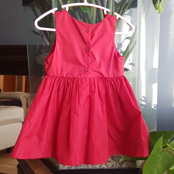 Red sleeveless dress - Picture 4 of 4